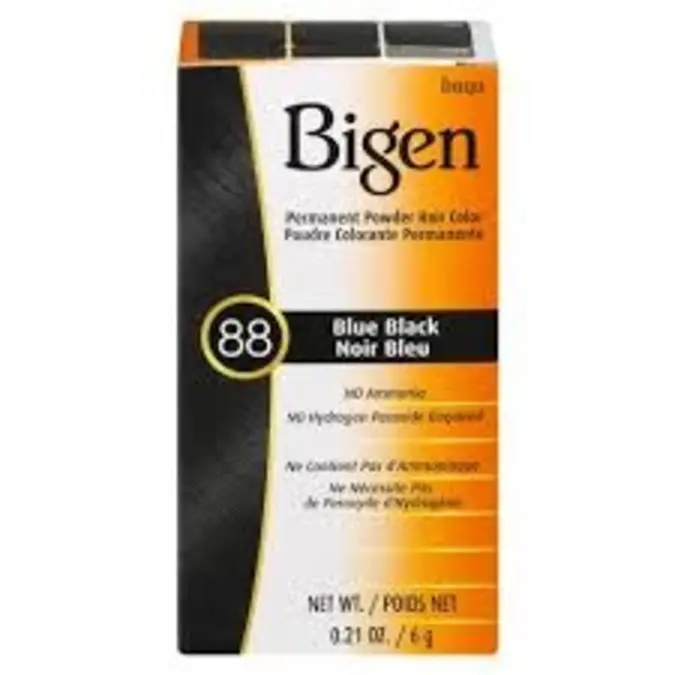 Bigen Hair Color Dye 88 Blue Black 6g
